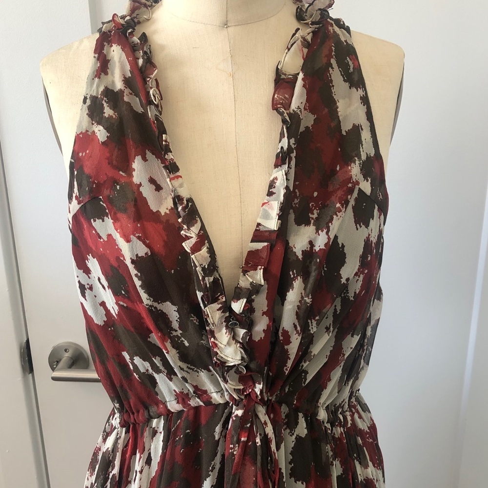 Robert Rodriguez Silk Chiffon Dress - Picture 2 of 6